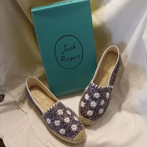 Jack Rogers Palmer Espadrille, Bandana Print, Size 10M